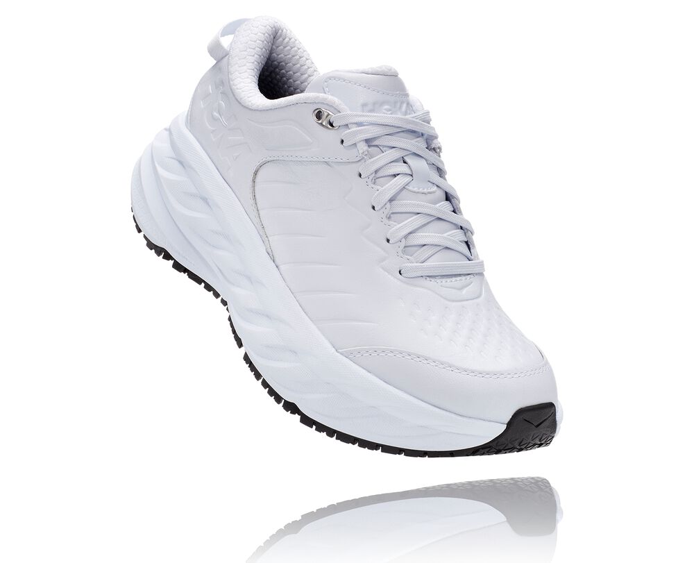 Hoka One One Bondi Sr Löparskor Dam Vita - SE-7594082
